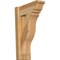 Ekena Millwork Funston Traditional Rough Sawn Outlooker, Western Red Cedar, 6"W x 14"D x 22"H OUT06X14X22FST01RWR - alternate 1